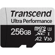 Ultra Performance microSDXCカード 256GB Class10 UHS-I U3 V30 A2 アダプタ付 TS256GUSD340S