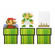 キャラクターグッズ NSL-0110 スーパーマリオ ホーム&パーティ メッセージカード&封筒(8-bit キャラクター)