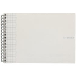N1675-0 [hirakuno ツイストノート A5E ホワイト]
