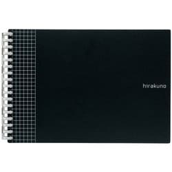 N1675-24 [hirakuno ツイストノート A5E ブラック]