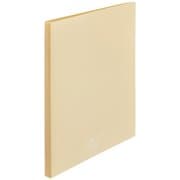 CUBE FIZZ クリヤーブック A4 24P ベージュ N6000-16