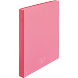 CUBE FIZZ クリヤーブック A4 42P ピンク N6001-12
