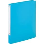 CUBE FIZZ パンチレスファイルワンタッチ ブルー F7032-8