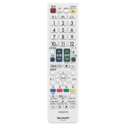 テレビ用リモコン RRMCGB154WJSB 0106380473