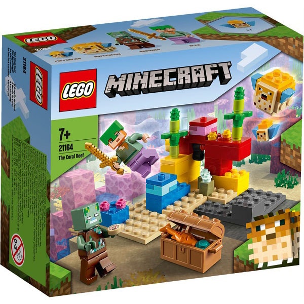 Конструктор lego minecraft 21164 92 элемента