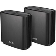 11AX(Wi-Fi6)対応 トライバンドメッシュルーター ZenWiFi 2個パック_黒色モデル ZenWiFi XT8(2Pack)BLACK