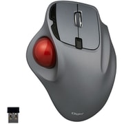 無線5ボタン 親指トラックボール グレー MUS-TRIF175GY