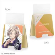 A3！ 木製メモスタンド 秋組 摂津万里 [キャラクターグッズ]