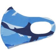 洗える水着素材3Dマスク LOUD MASK 接触冷感・UPF50＋ フリーサイズ 1枚入 [770920 199 Sharkamo]