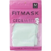 洗える水着素材3Dマスク CECILMcBEE レディースマスク 通気性・蒸れない・UPF50＋ Mサイズ（大人・女性向けサイズ） 2枚セット [990104 MNT/M]