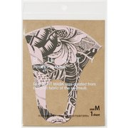 洗える水着素材総柄マスク RUSTY 通気性・蒸れない・UPF50＋ Mサイズ（大人向け） 1枚入 [990304 PK/M]