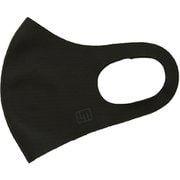 洗える水着素材3Dマスク LOUD MASK 接触冷感・UPF50＋ Mサイズ（大人向け・やや小さめ） 1枚入 [990703 998 Black/M]