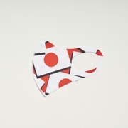 洗える水着素材3Dマスク LOUD MASK 接触冷感・UPF50＋ Mサイズ（大人向け・やや小さめ） 1枚入 [990703-1 247 JapanFlag/M]