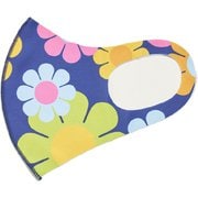洗える水着素材3Dマスク LOUD MASK 接触冷感・UPF50＋ Lサイズ（大人向け・やや大きめ） 1枚入 [990704 126 Flower Power/L]