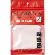 洗える水着素材マスク marie claire 立体縫製・UPF50＋ Mサイズ（やや小さめ大人向け） 2枚セット [990706 LPK/M]