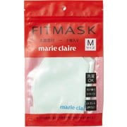 洗える水着素材マスク marie claire 立体縫製・UPF50＋ Mサイズ（やや小さめ大人向け） 2枚セット [990707 LBL/M]