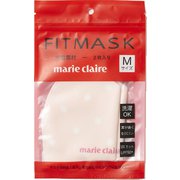 洗える水着素材マスク marie claire 立体縫製・UPF50＋ Mサイズ（やや小さめ大人向け） 2枚セット [990707 LPK/M]