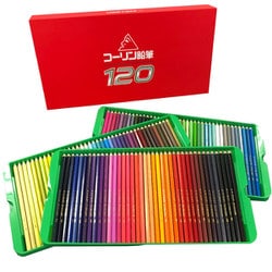 コーリン色鉛筆120色　箱入色鉛筆