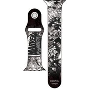 AppleWatch バンド 44/42mm 用 マーベル02 ブラック [キャラクターグッズ]