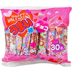 ヨドバシ Com やおきん 限定 バレンタインうまい棒チョコ 30本 通販 全品無料配達