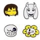 UNDERTALE（アンダーテイル） キャラクターピンバッジ（1） [キャラクターグッズ]