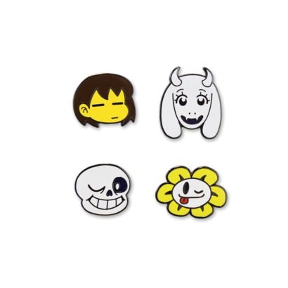 Undertale アンダーテイル キャラクターピンバッジ 1 キャラクターグッズ