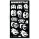 UNDERTALE（アンダーテイル） ちゅーカットステッカー [キャラクターグッズ]