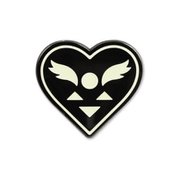 DELTARUNE（デルタルーン） ピンバッジ ダークハート [キャラクターグッズ]