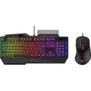 ゲーミングキーボード・マウス2点セット バックライトあり スマホスタンド付き KB852CM