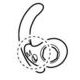 アークサポーター オレンジ L側 Mサイズ 501333731