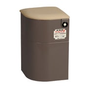 EV椅子トイレ用品付レザークッション ブラウン 690-011