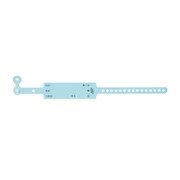 マイスコ入院患者識別バンド(項目入)(ブルー)100ホン MY-7001AS