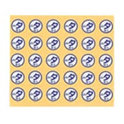 与薬カート小箱用時間帯シール（夕） 90マイイリ