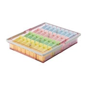 投薬箱（32人用）駒・小タイプ ホンタイ：ピンク