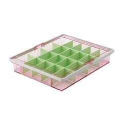 投薬箱（20人用）仕切タイプ ピンク