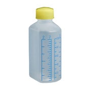 投薬瓶プリントボトル(未滅菌) キャップ:黄 100cc(10ポンイリ)