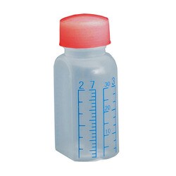 投薬瓶プリントボトル（滅菌済） キャップ：赤 30cc（20ポンイリ）