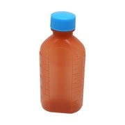 投薬瓶PPB茶（未滅菌） キャップ：青 100cc（200ポンイリ）