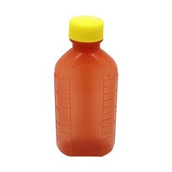 投薬瓶PPB茶（未滅菌） キャップ：黄 100cc（200ポンイリ）