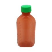投薬瓶PPB茶（未滅菌） キャップ：緑 500cc（50ポンイリ）