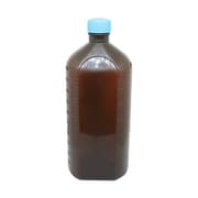 投薬瓶PPB黒茶(未滅菌) キャップ:青 500cc(50ポンイリ)