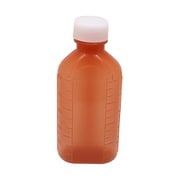 投薬瓶PPB茶(滅菌済) キャップ:白(基本色) 60cc(15ホンX20フクロイリ)