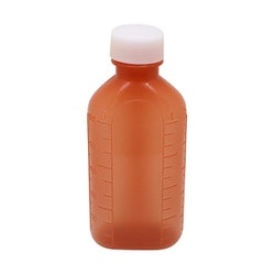 投薬瓶PPB茶（滅菌済） キャップ：白（基本色） 500cc（2ホンX25フクロイリ）