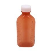 投薬瓶PPB茶(滅菌済) キャップ:白(基本色) 500cc(2ホンX25フクロイリ)