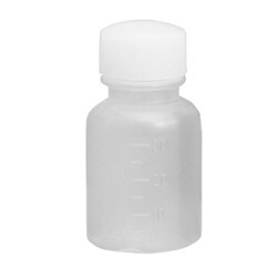 外用瓶ノーマル白（未滅菌） キャップ：白（基本色） 30cc（200ポンイリ）
