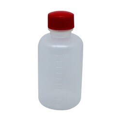 外用瓶ノーマル白（未滅菌） キャップ：赤 30cc（200ポンイリ）