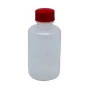 外用瓶ノーマル白（未滅菌） キャップ：赤 60cc（200ポンイリ）