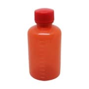 外用瓶ノーマル茶（未滅菌） キャップ：赤 60cc（200ポンイリ）