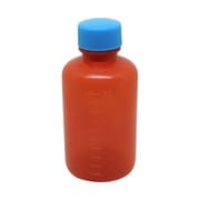 外用瓶ノーマル茶（未滅菌） キャップ：青 100cc（100ポンイリ）