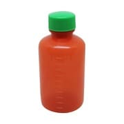 外用瓶ノーマル茶(滅菌済) キャップ:緑 20cc(20ポンX25フクロイリ)